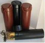 Load image into Gallery viewer, 16 oz 'Leather-like' Executive Wine Tote