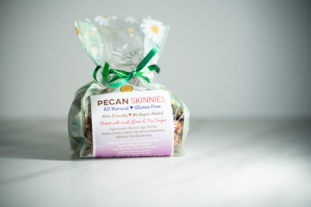 Pecan Skinnies, 4 oz - All Natural, Gluten Free, Keto Friendly