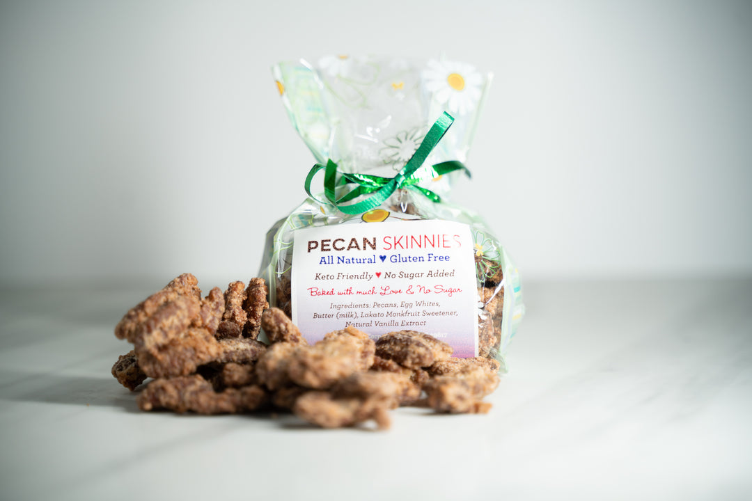 Pecan Skinnies, 4 oz - All Natural, Gluten Free, Keto Friendly