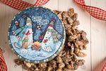 Load image into Gallery viewer, Pecan Gift Tin, 8oz Holiday Tin (Options Available)
