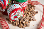 Load image into Gallery viewer, Pecan Gift Tin, 8oz Holiday Tin (Options Available)
