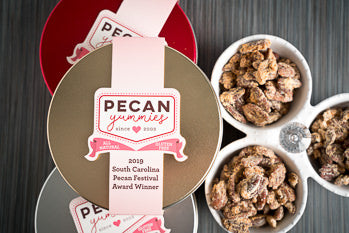 Pecan Gift Tin, 8oz Personalized Tin (Options Available)
